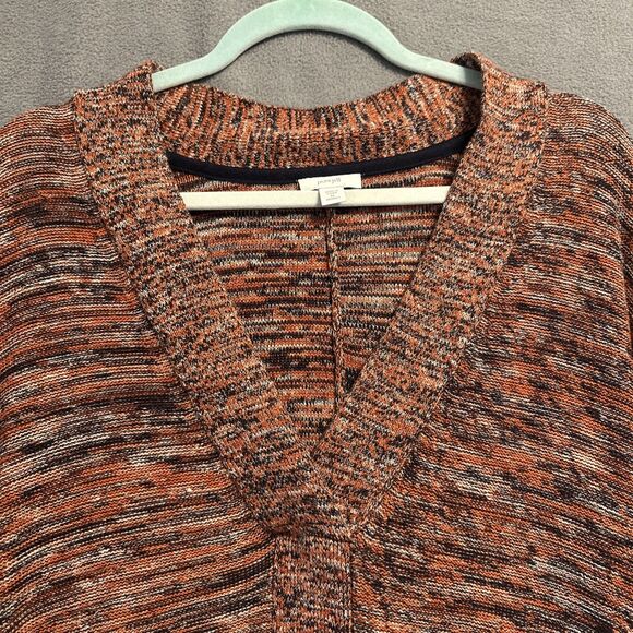 J. Jill Pure Jill Campari Sweater Space Dyed Marled Knit Plus Size 3X Multicolor - Picture 4 of 12